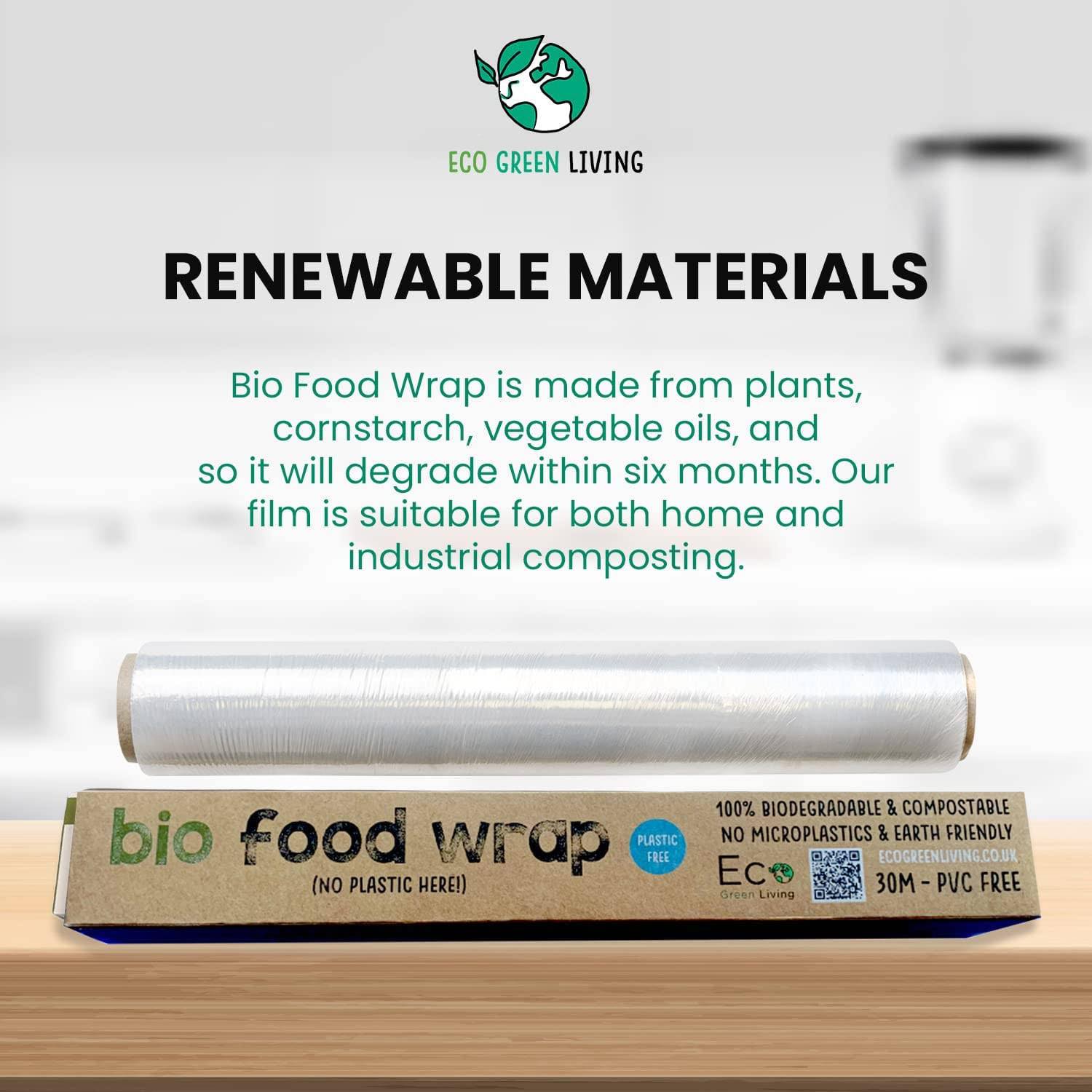 Eco-friendly bio degradable cling wrap