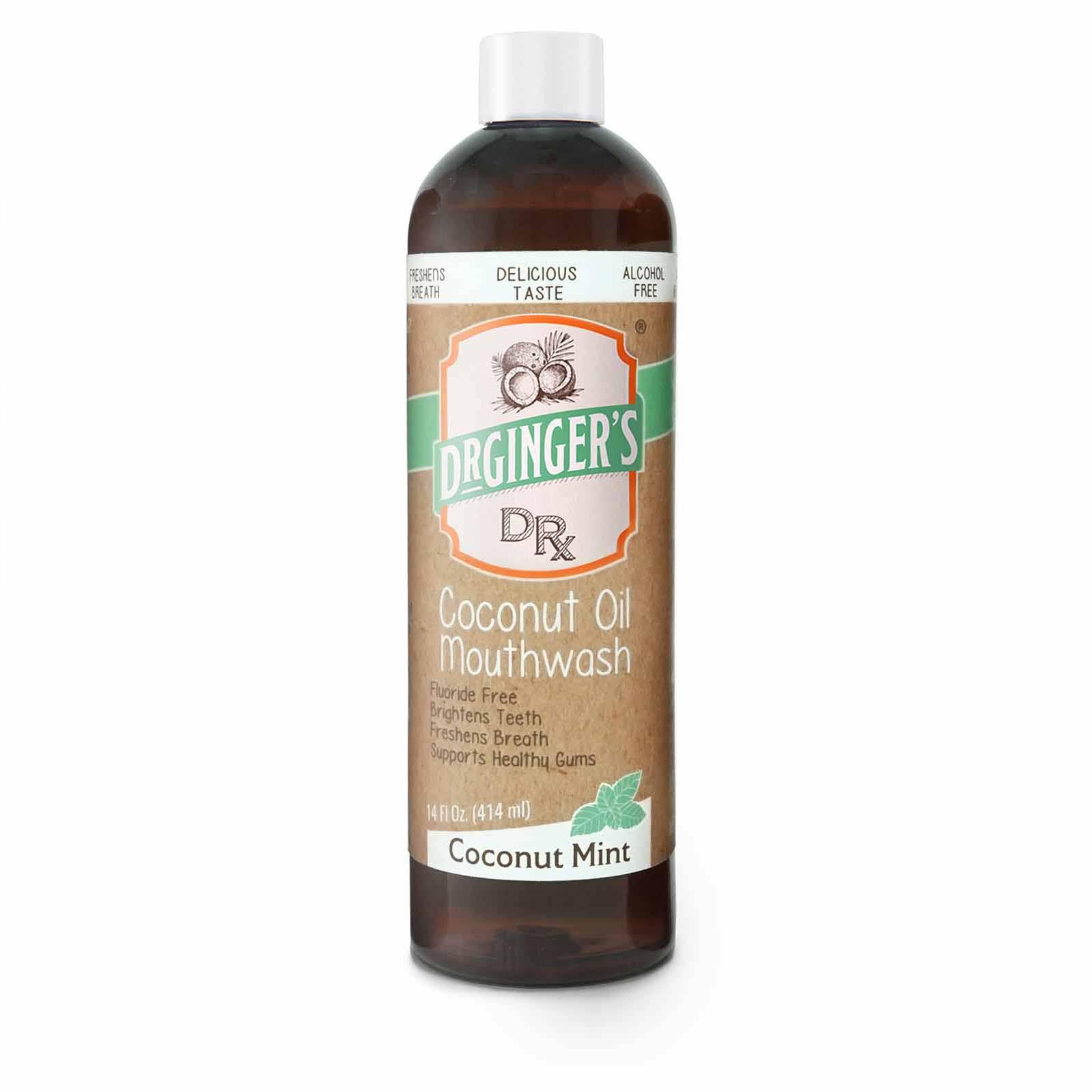 Dr Ginger's Coconut Oil Mouthwash Naturally On Main