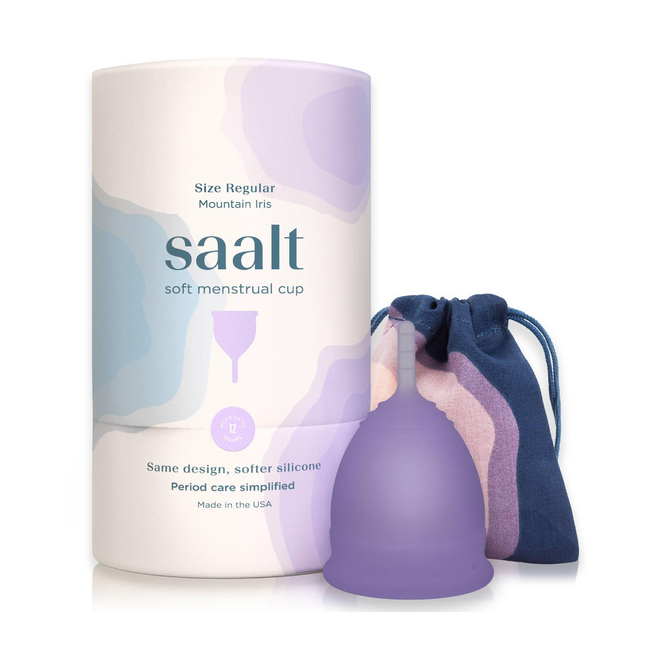 Saalt Soft Menstrual Cup Naturally On Main