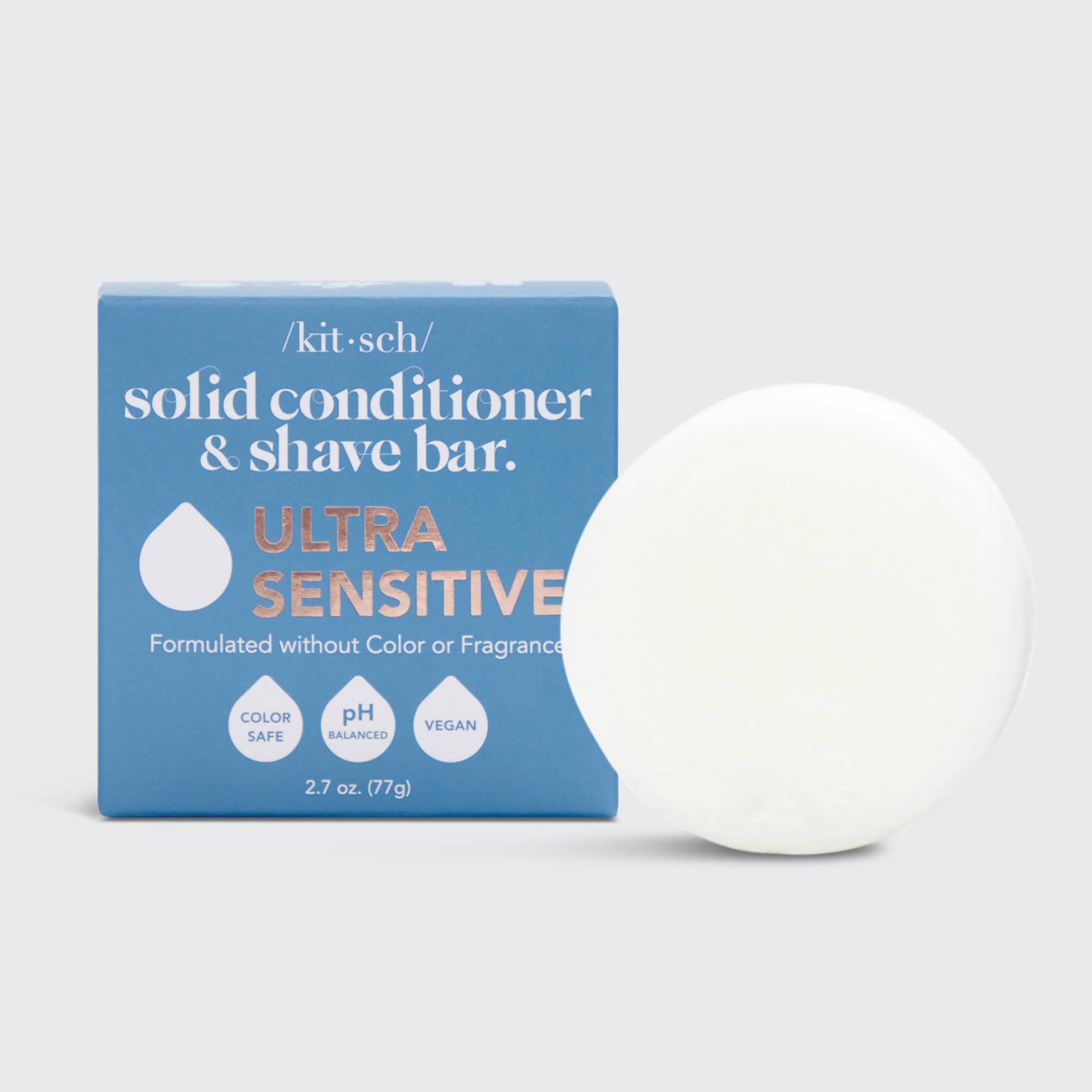 Ultra Sensitive Solid Conditioner & Shave Bar Naturally On Main